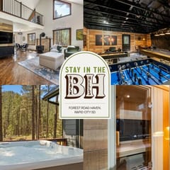 Forest Road Haven: 3 King BR-GameRoom-HotTub-Sauna